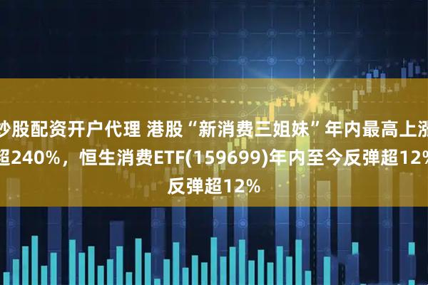 炒股配资开户代理 港股“新消费三姐妹”年内最高上涨超240%，恒生消费ETF(159699)年内至今反弹超12%